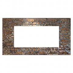 MIRROR RICH GLASS SHELL MOSAIC 